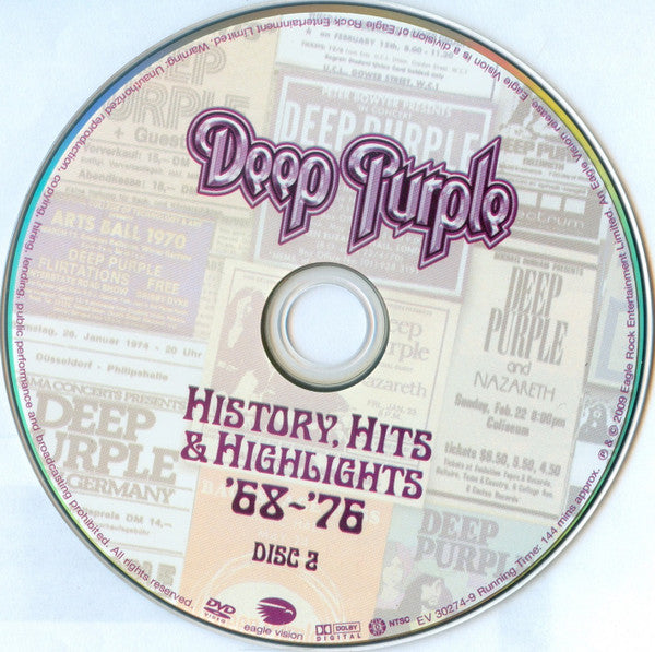 Deep Purple – History, Hits & Highlights '68 - '76 - Music Madness