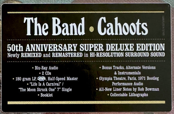 The Band – Cahoots - Music Madness