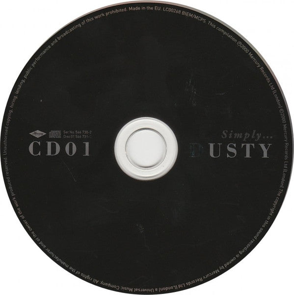 Dusty Springfield – Simply... Dusty - Music Madness 