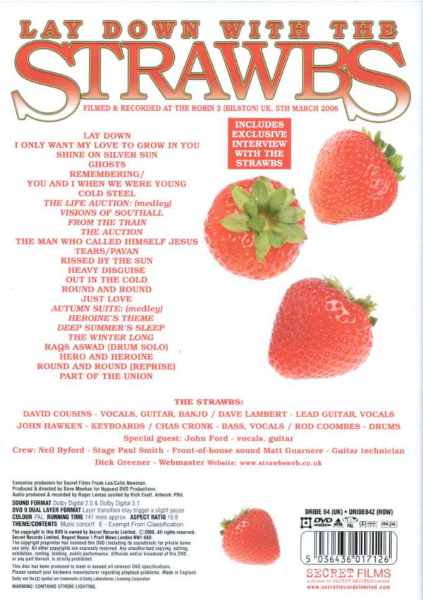 Strawbs ‎– Lay Down With The Strawbs - Music Madness 